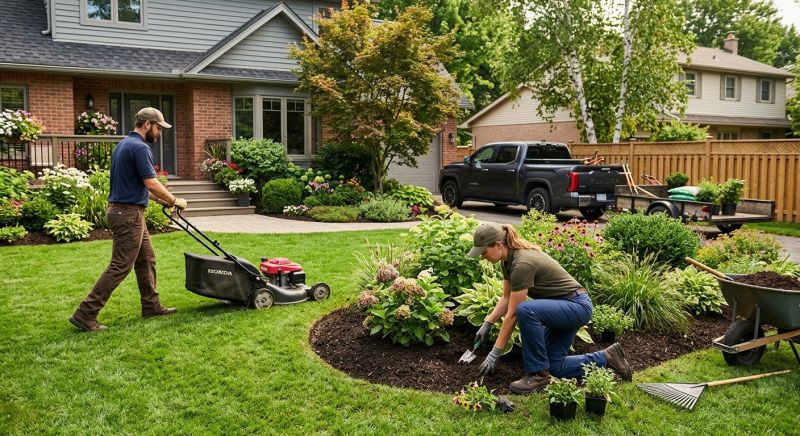 Lawn Care And Landscaping Service