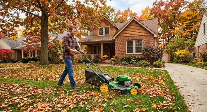 Fall Mowing in Bowie, MD