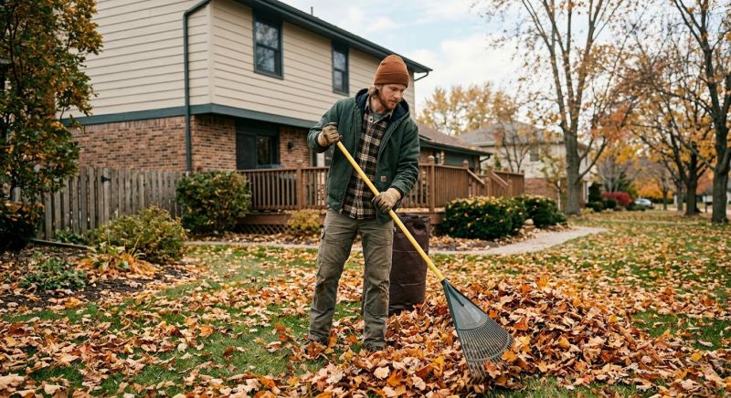 Leaf Raking Service in Ventura County, CA