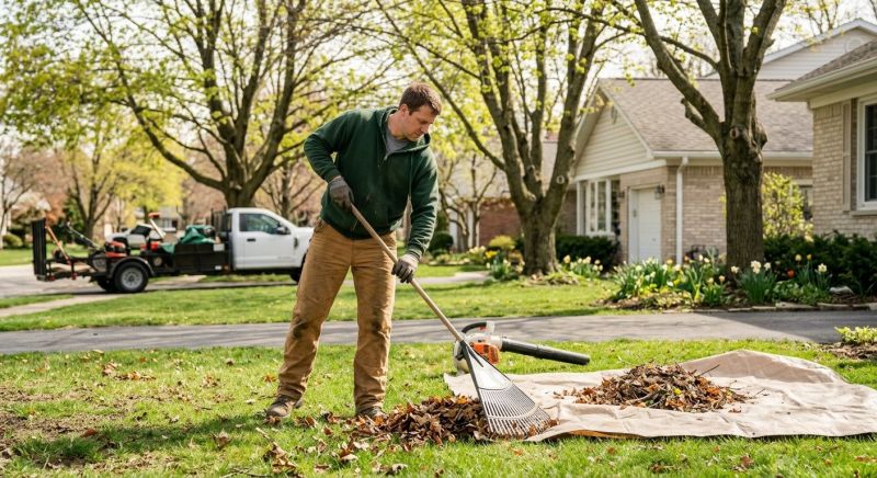 Spring Lawn Cleanup in Ventura County, CA