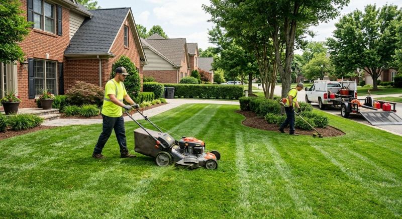 Spring Lawn Maintenance in Bowie, MD