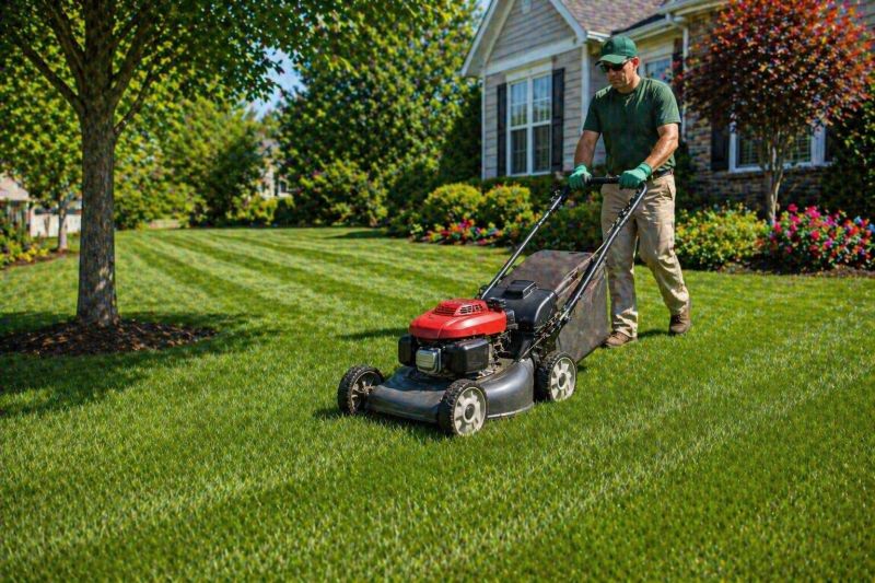 Weekly Lawn Maintenance in Bowie, MD