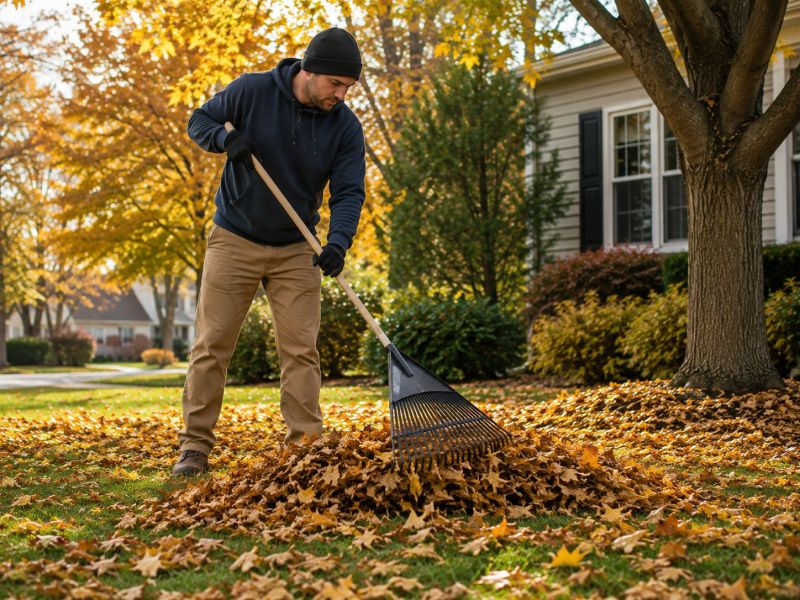 Autumn Leaf Removal in Ventura County, CA