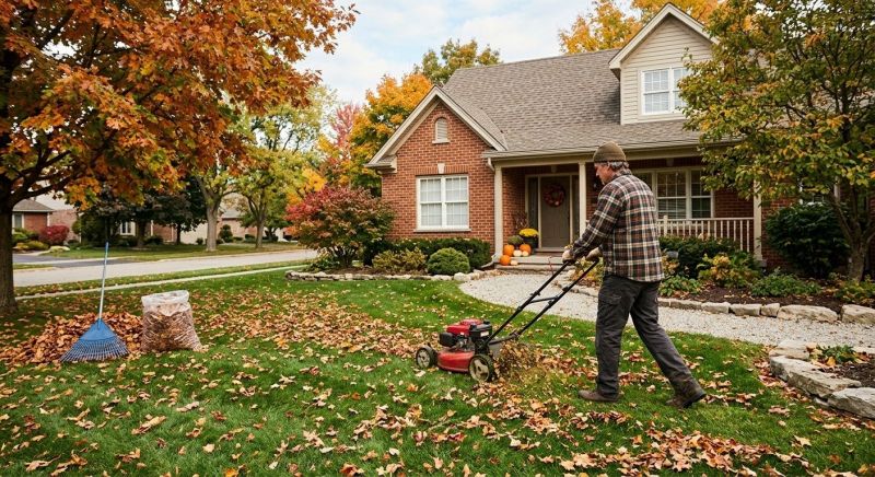 Fall Mowing in Bowie, MD