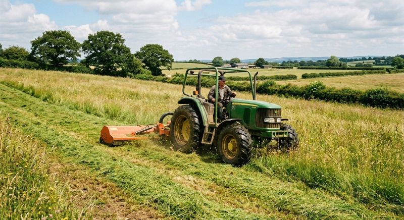 Field Mowing in Calvert County, MD
