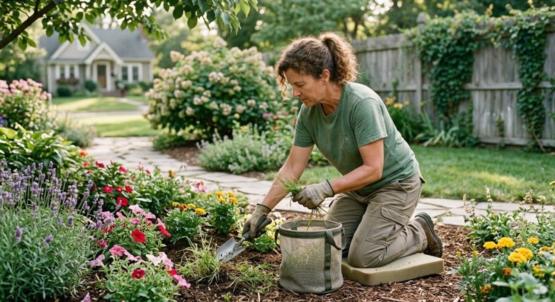 Flower Bed Weeding Service in Rockwall, TX
