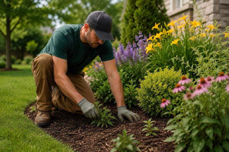 Flower Bed Weeding Service in Rockwall, TX