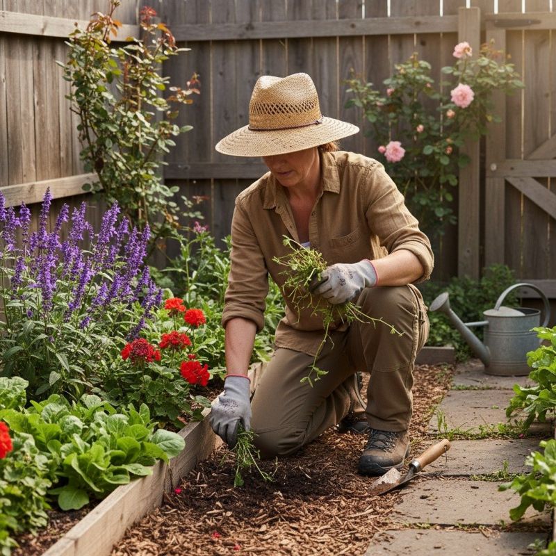 Flower Bed Weeding Service in Rockwall, TX
