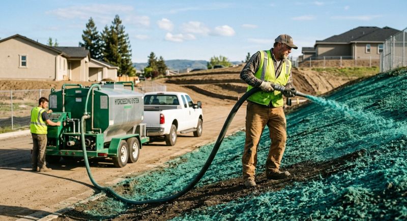 Hydroseed Installation Service in Honolulu, HI
