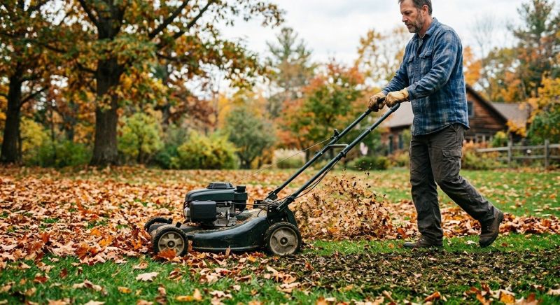 Leaves Mowing in Bowie, MD