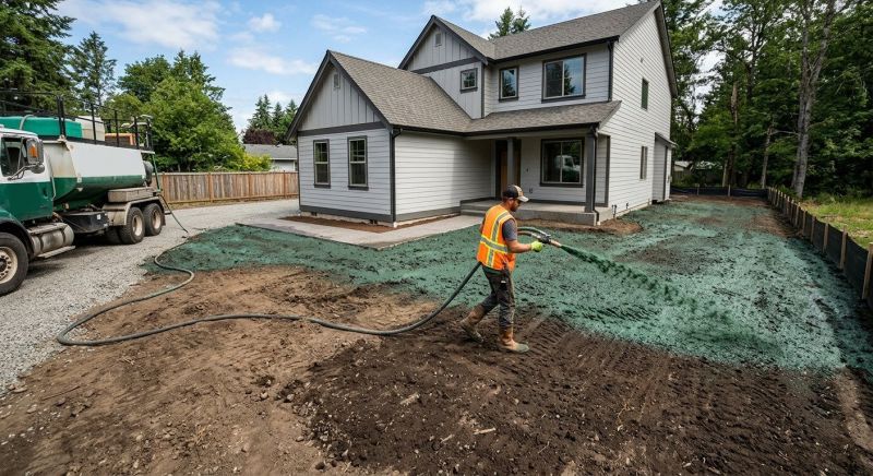 New Construction Lawn Seeding in Ventura County, CA