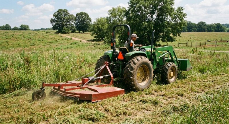 Pasture Bush Hogging in Calvert County, MD