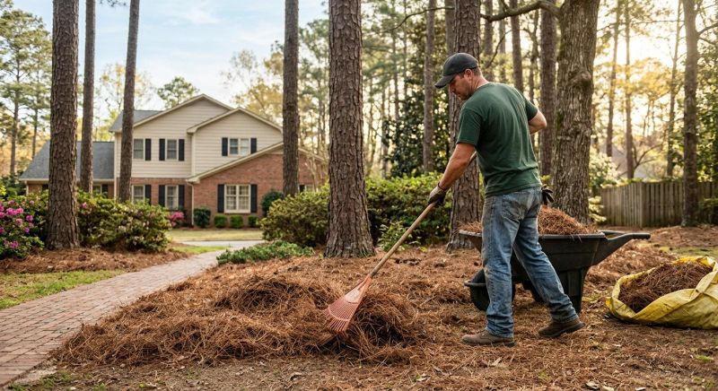 Pine Straw Raking in Honolulu, HI