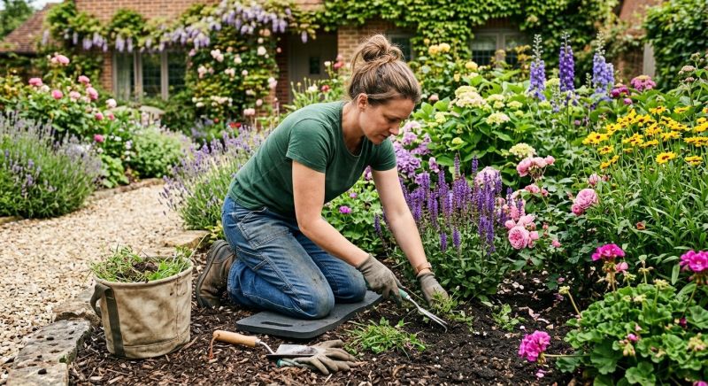 Rock Bed Weeding in Aiken, SC