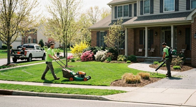 Slope Mowing in Bowie, MD