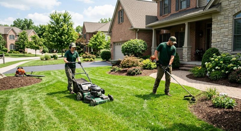 Spring Lawn Maintenance in Bowie, MD