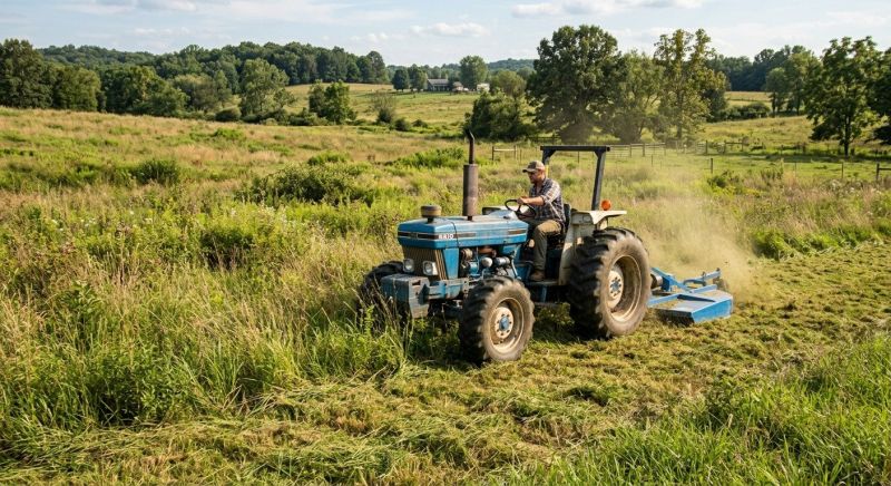 Tractor Mowing in Duluth, MN
