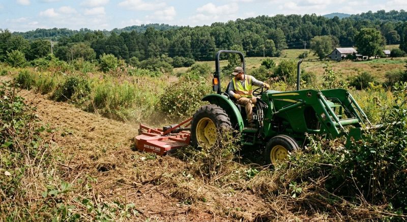 Tractor Mowing in Waldorf, MD
