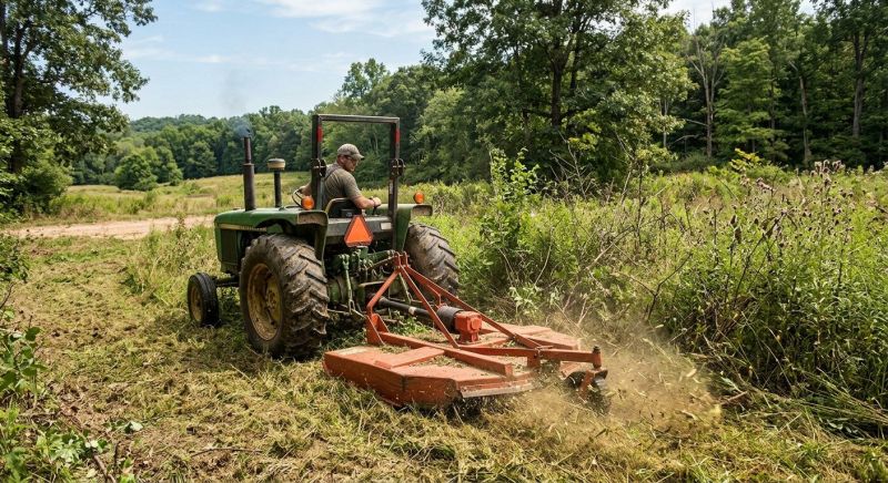 Tractor Mowing in Waldorf, MD