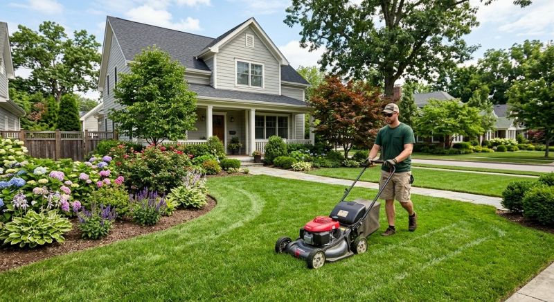 Yard Mowing in Bowie, MD