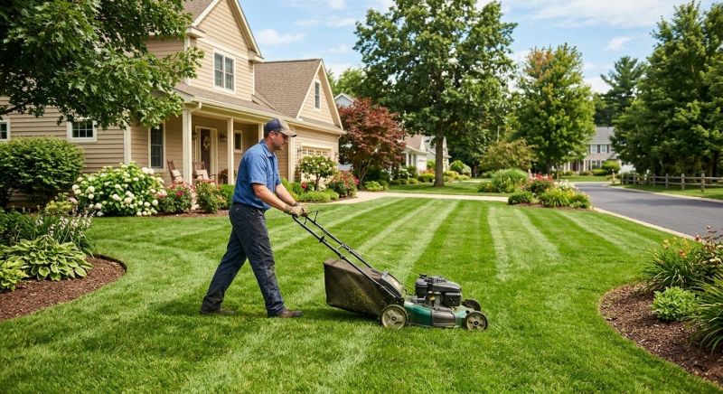 Yard Mowing in Bowie, MD